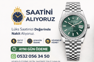 İkinci el lüks saat alanlar
