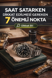 Saat Satarken Nelere Dikkat Edilmeli? Değerinde Satmanın Yolları saat satarken nelere dikkat edilmeli? değerinde satmanın yolları