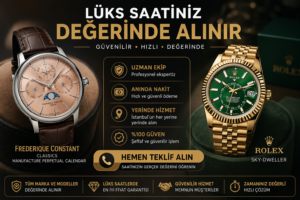 Saat Satarken Dolandırılmamak İçin 7 Kural saatiniz değerinde alınır